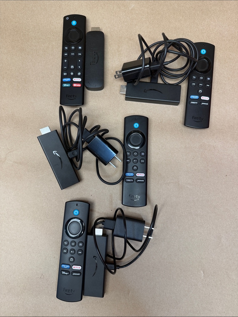 Amazon Fire TV Streaming Stick Set in Black